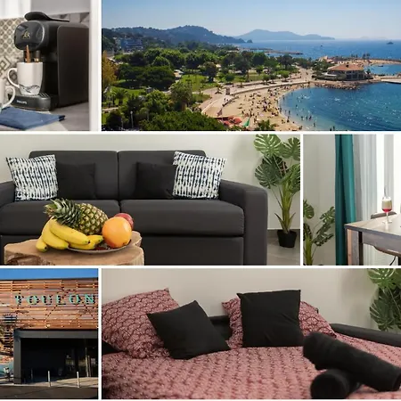 Appartement Sweet Aloha - Le Mourillon -host Toulon